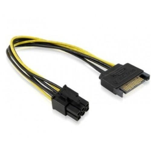 Cáp chuyển đổi Nguồn Sata sang IDE 6Pin