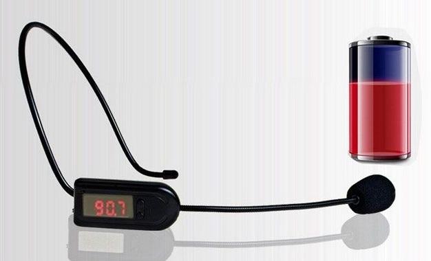 Micro trợ giảng không dây FM Micro XXD-08 (Đen)
