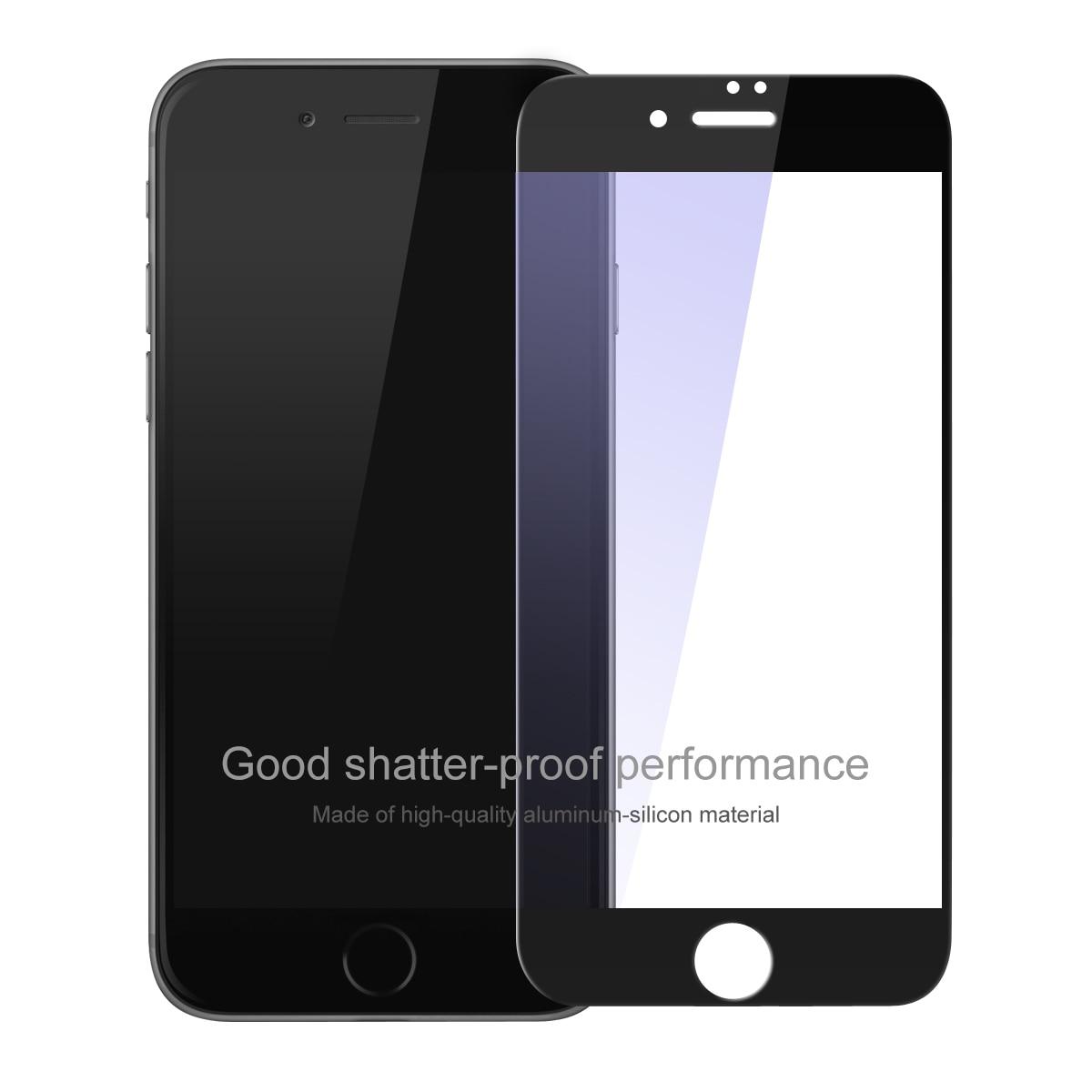 Kính cường lực baseus cho iphone 7 plus - đen