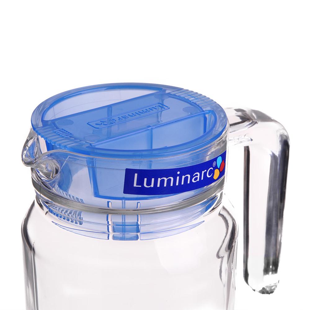 Bộ bình ly thủy tinh 5 món Luminarc Rotterdame Ice Blue J1799