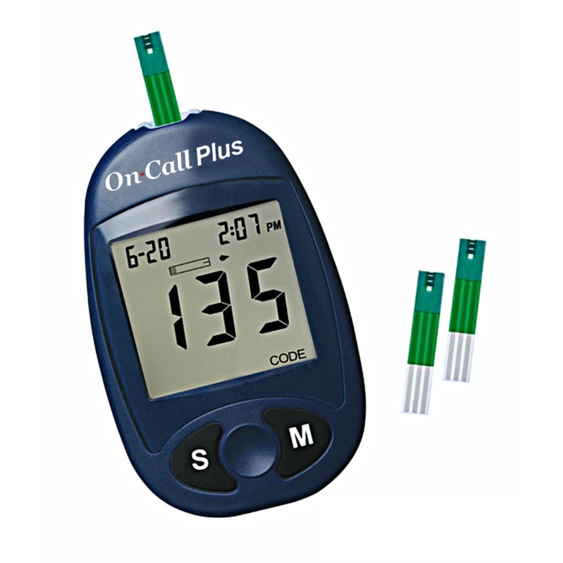 Máy đo đường huyết Acon On-Call Plus Blood Glucose Meter (Xanh)