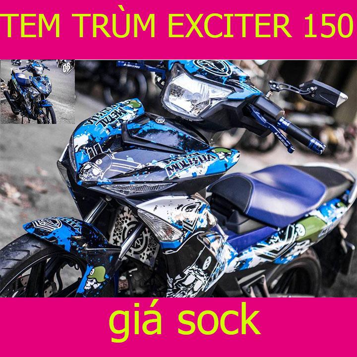 Tem Trùm Xe Exciter 150 Cực Chất