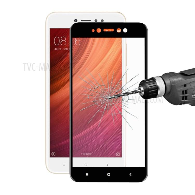 Kính cường lực 5D full keo cho Xiaomi Redmi Note 5A (Đen)