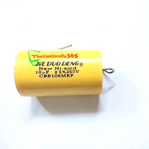 Tụ loa 10uf 250v