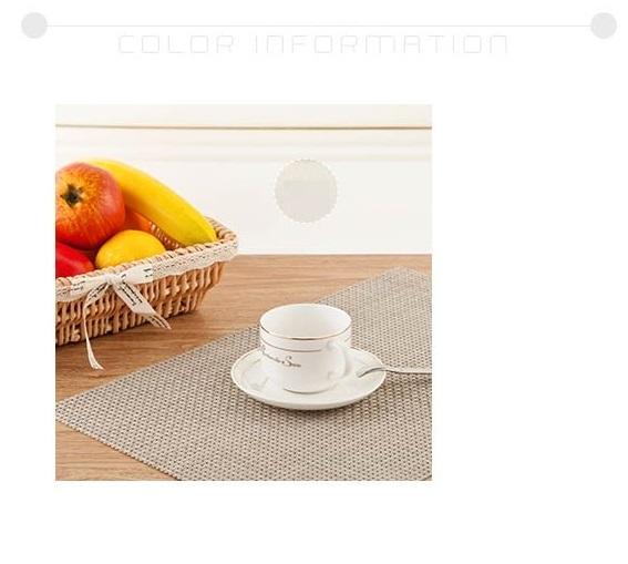 Tấm lót chén dĩa bàn ăn hình chữ nhật - 30x45cm