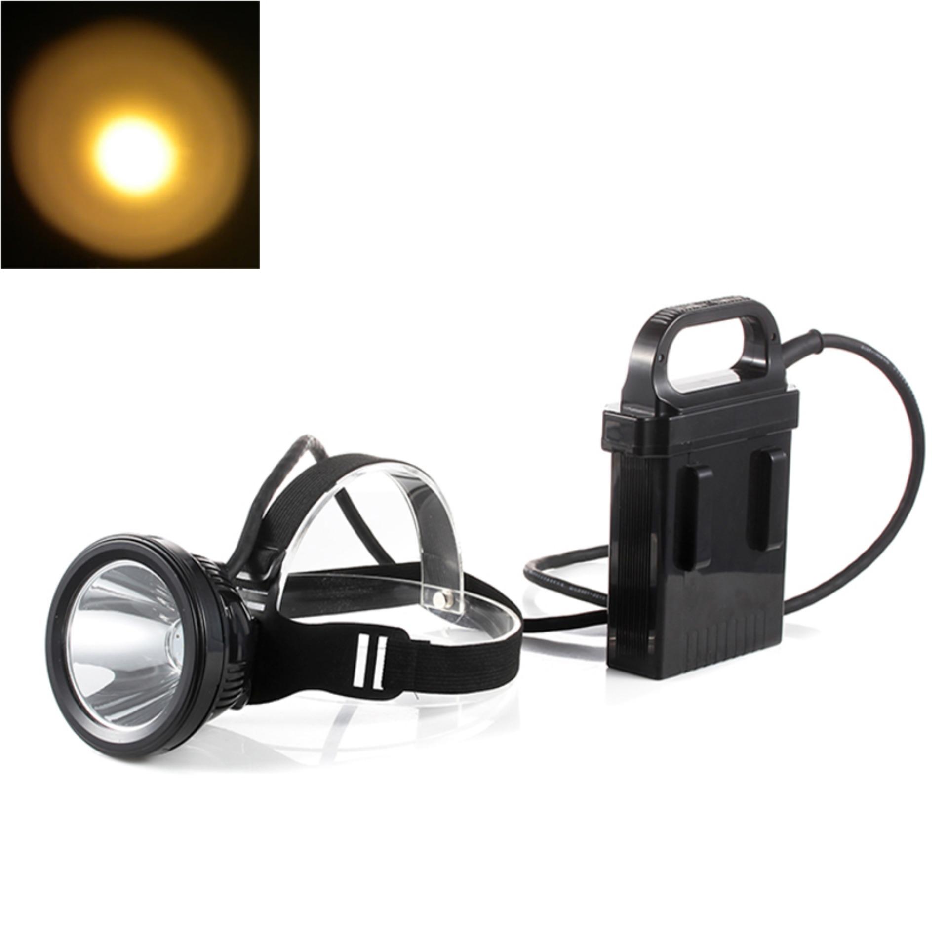 Đèn đội đầu bình Acquy KM-205 [ánh sáng vàng]