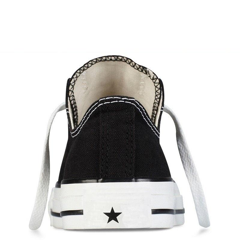 Giày Sneaker CV Nam Cổ Thấp Màu Đen