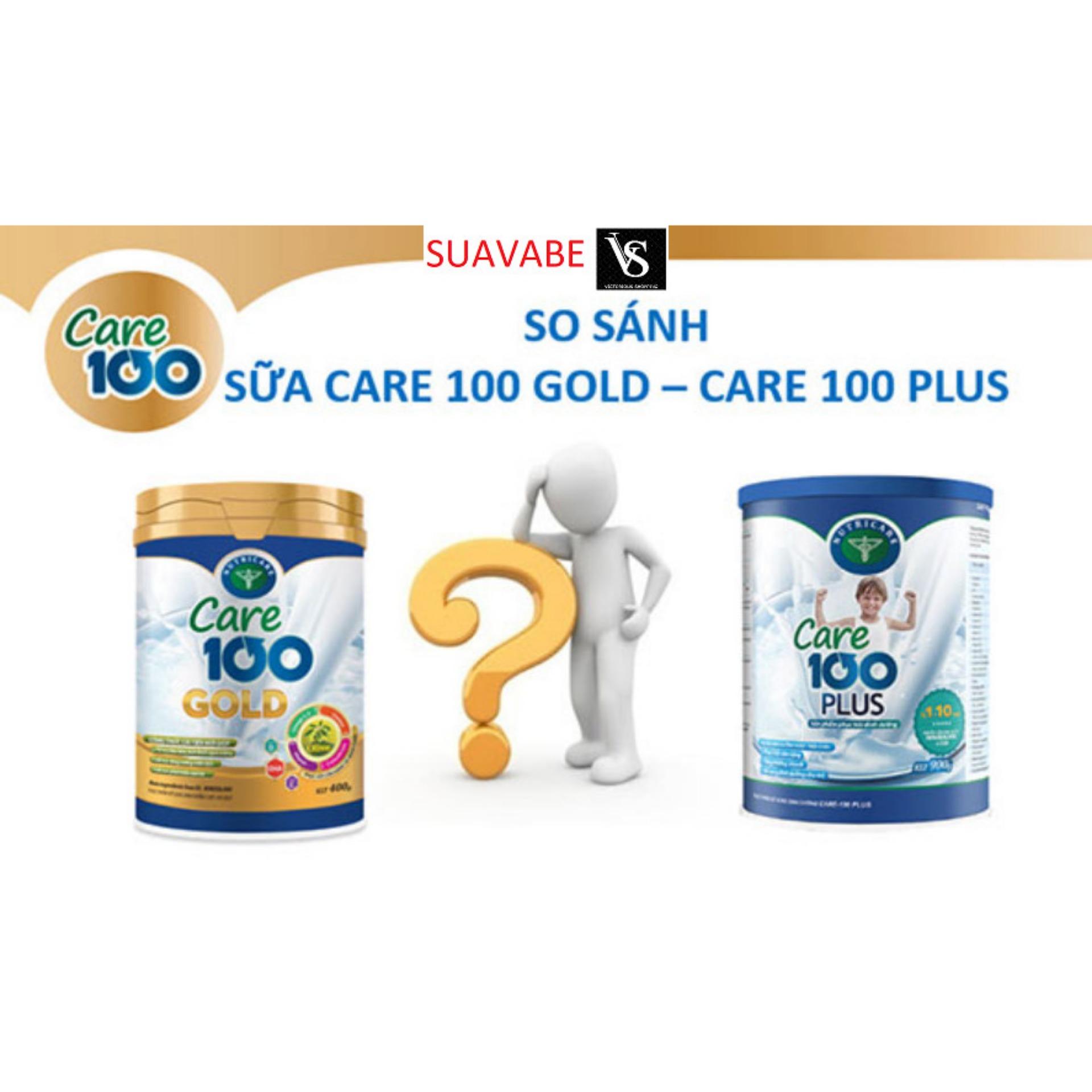 Sữa bột Nutricare Care 100 Plus 900g