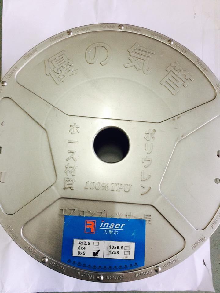 10M cuộn dây hơi trắng 5X8mm (NB) kèm dắt