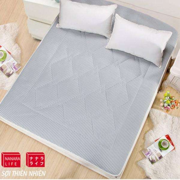 Đệm 4D Nanara life nhập khẩu Nhật Bản 200x220cm (Ghi xám)