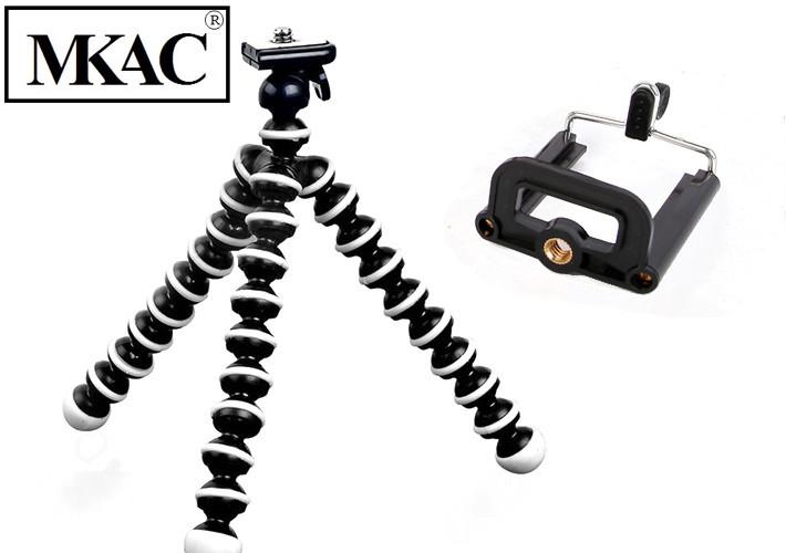 [HCM]Chân máy ảnh bạch tuộc và đầu kẹp điện thoại