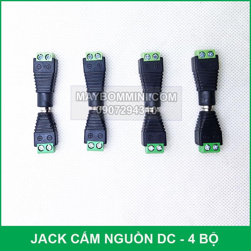 [HCM]Jack cấm nguồn điện DC đực cái - 4 bộ đực cái