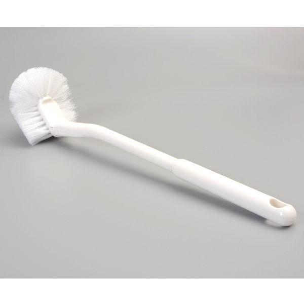 Bàn chải nhà tắm Aisen của Nhật Bản 40cm TH005 đầu chổi cong tiện lợi, nhựa PP chịu nhiệt tốt