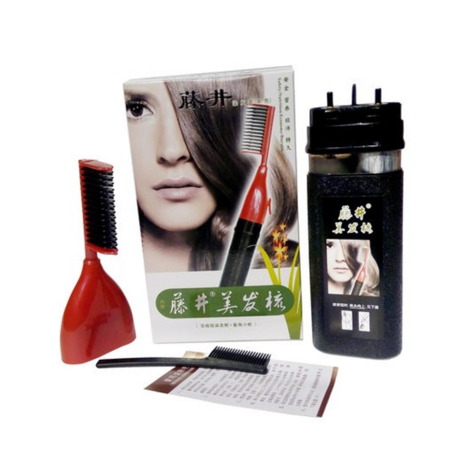 Lươc nhuộm tóc nâu, đen thông minh