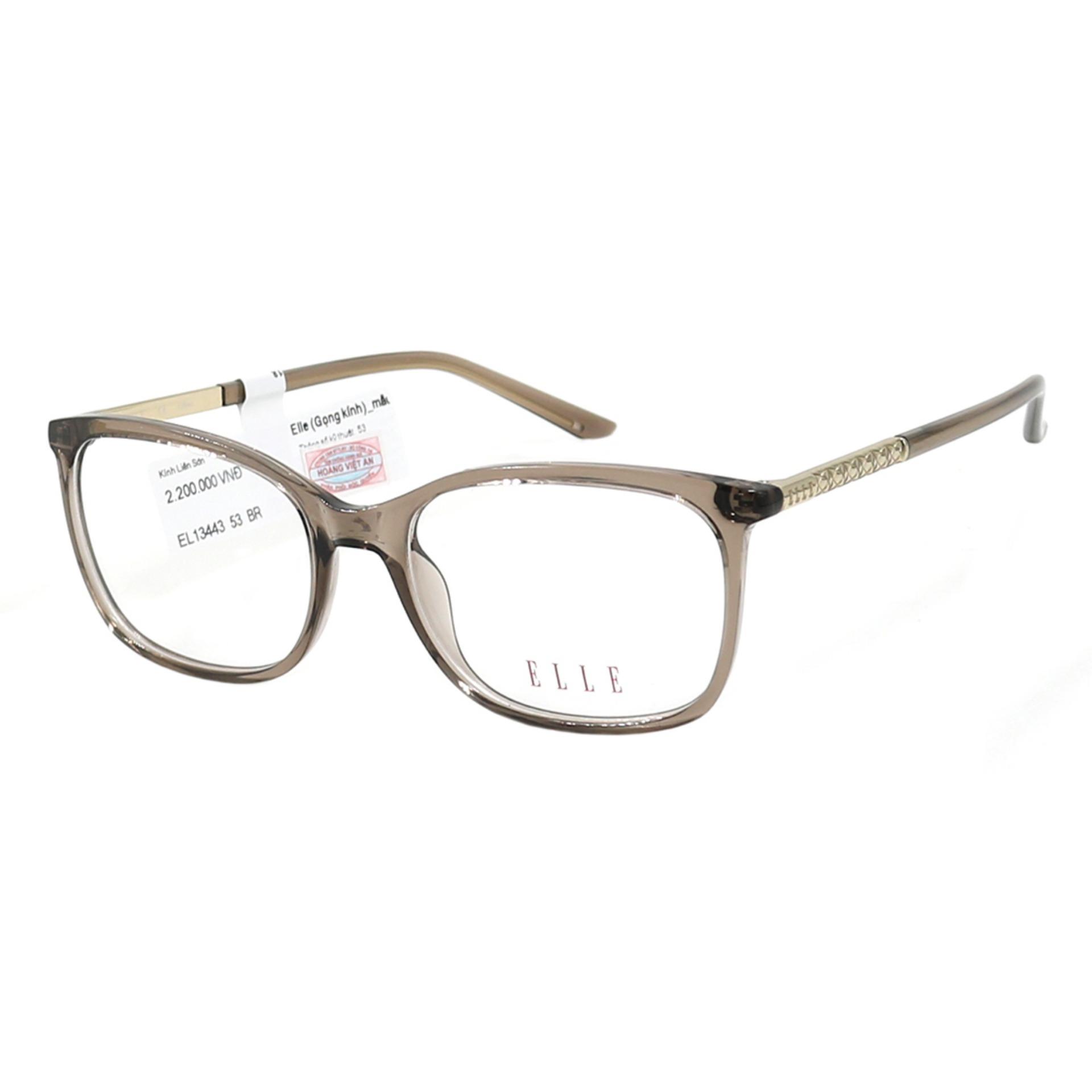 [HCM]Gọng kính ELLE EL13443 BR