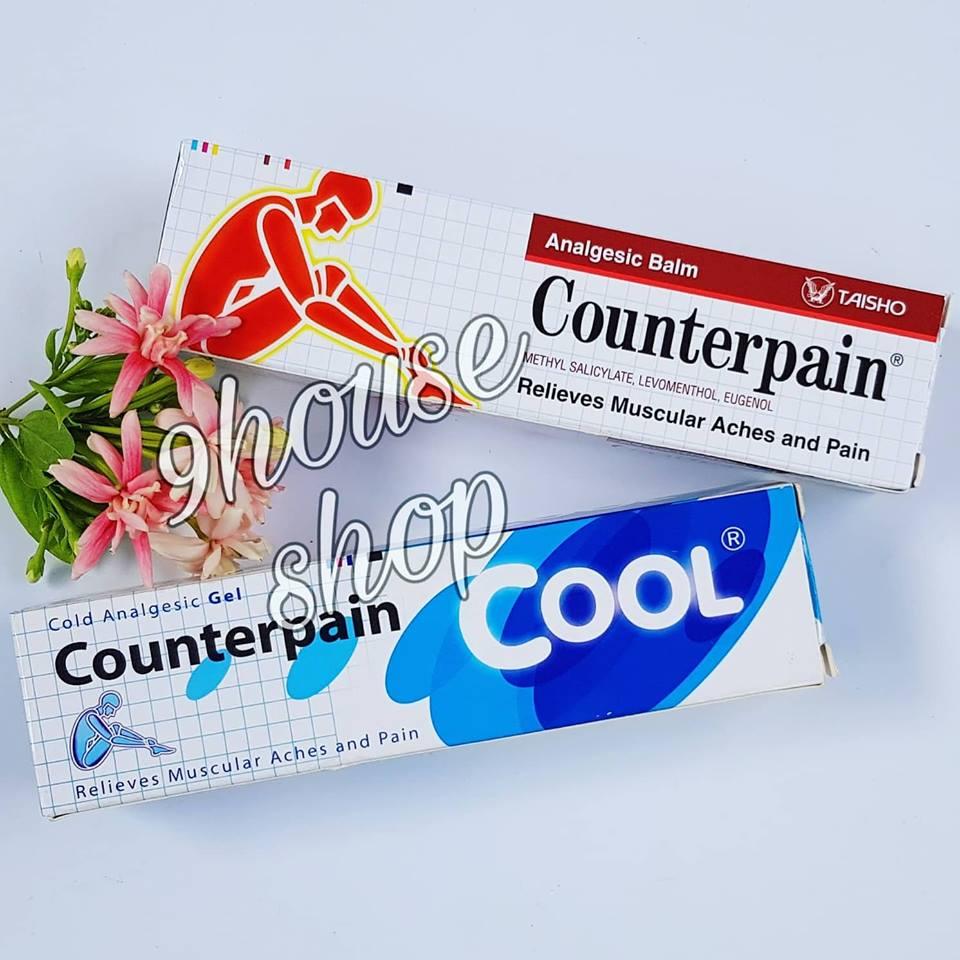 (Xanh 60gr) xoa bóp Counterpain Cool Thái Lan (nóng & lạnh)