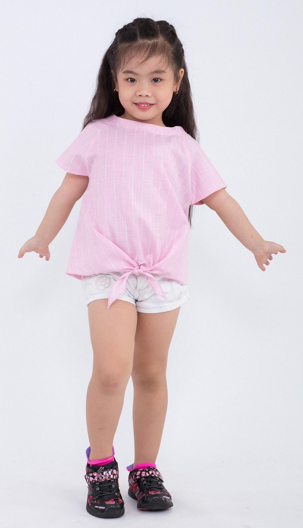 Áo kiểu bé gái Ugether UKID169 (Hồng)