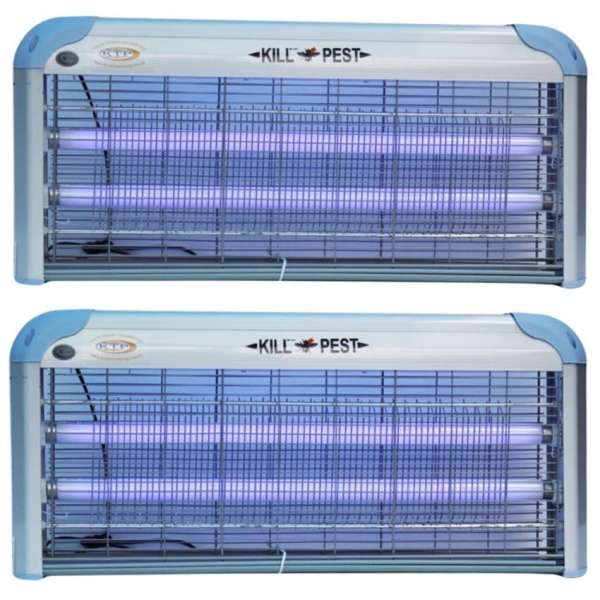 Bộ 2 đèn bắt muỗi KILL PEST40W (Trắng)