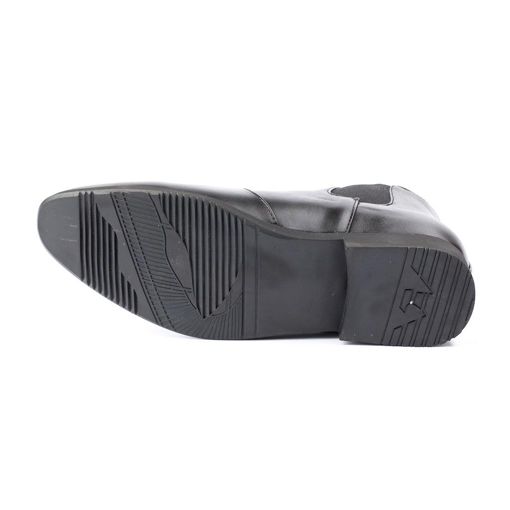 Giày chealsea boot cạnh chun đen nhám CB520-DENNHAM