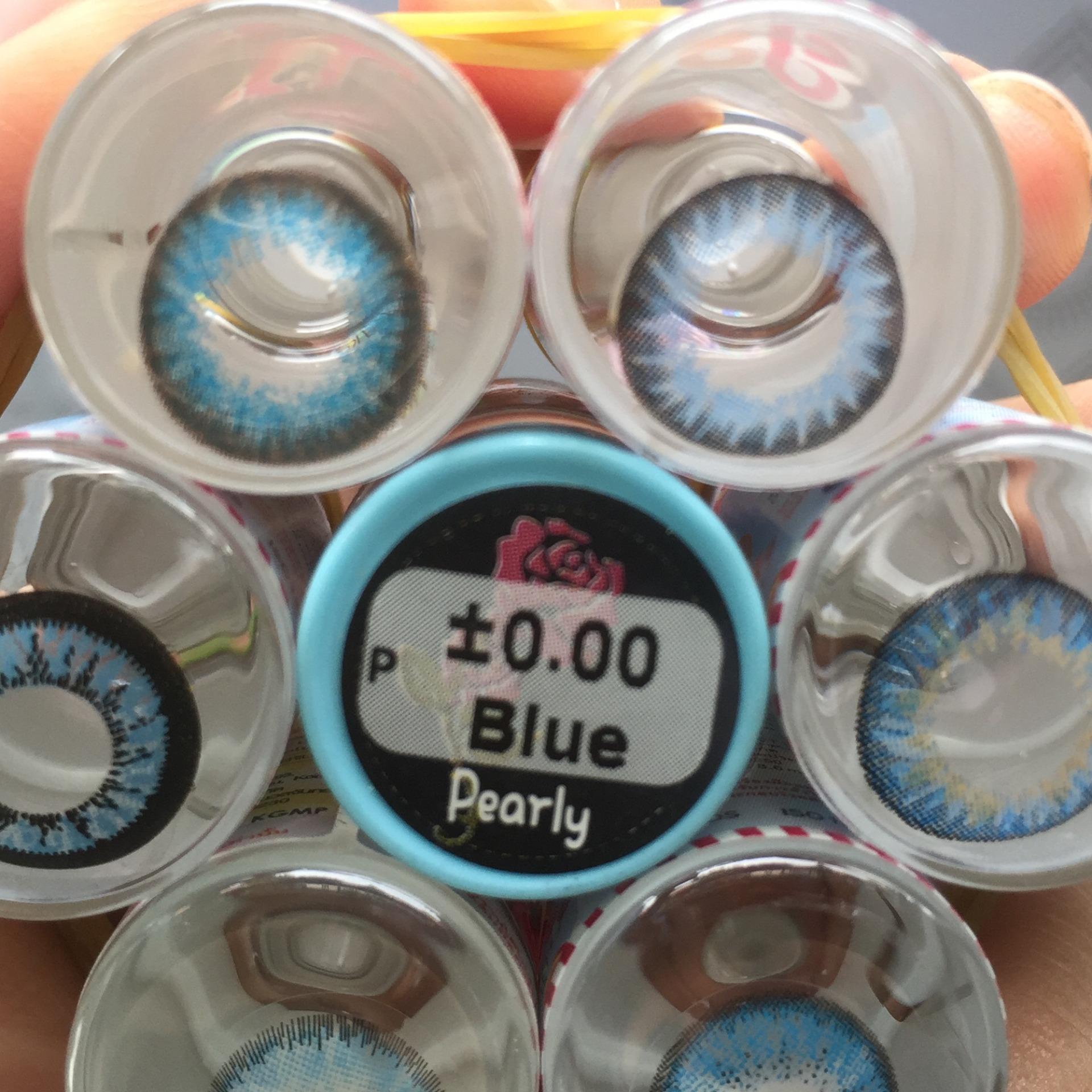 [HCM]lens màu xanh dương không độ