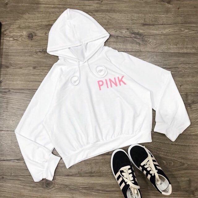 Hoodie croptop (40-55kg). Ảnh thật
