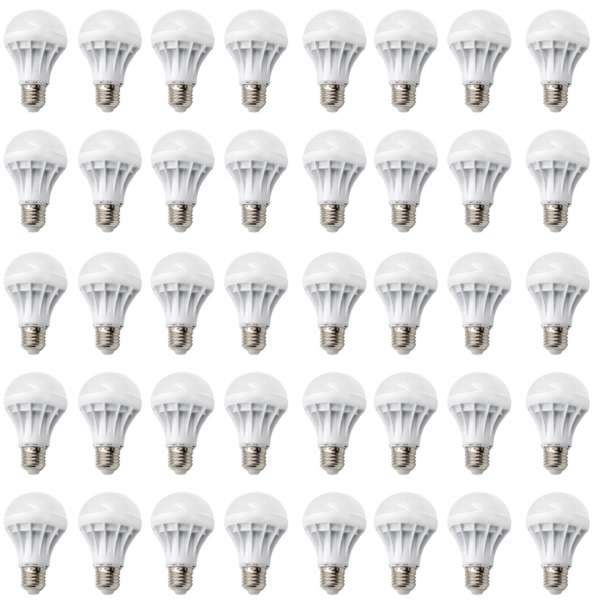 Bộ 40 bóng đèn LED BULB 12W (Ánh Sáng Vàng)