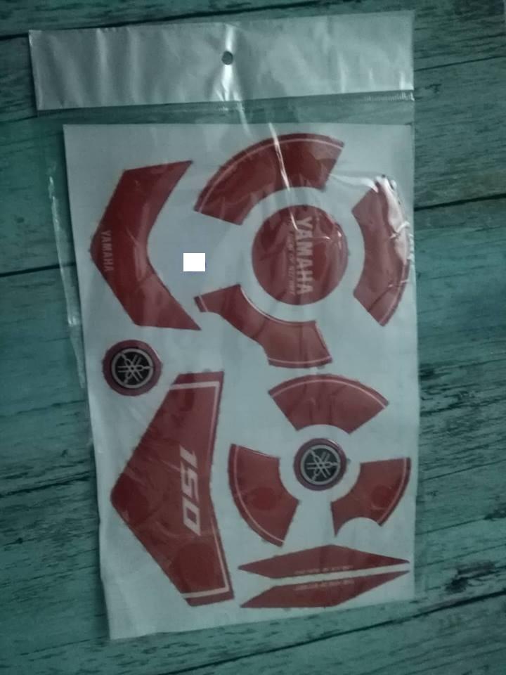 bộ tem decal dán lốc máy xe exciter 150