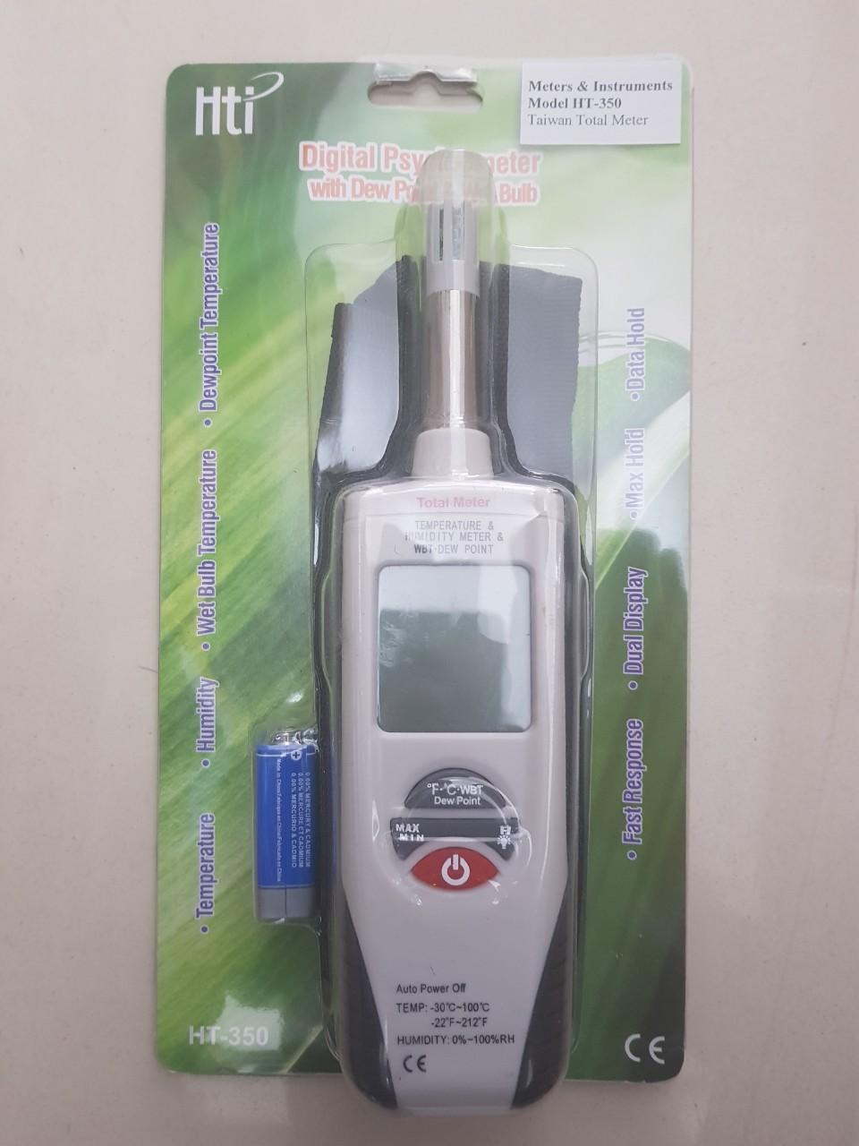 Máy đo nhiệt độ và độ ẩm không khí HT-350