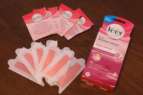 Miếng wax tẩy lông mặt Veet (20 miếng)