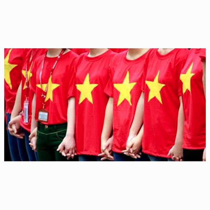 [HCM]Áo thun hình lá cờ Việt Nam