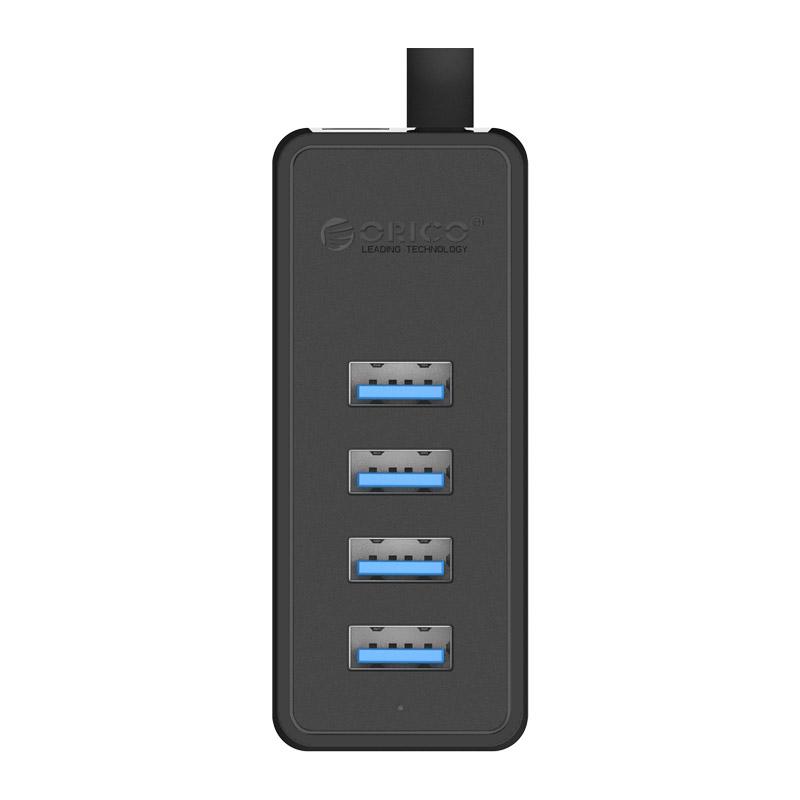 Bộ chia USB 4 cổng USB 3.0 Orico W5P-U3 (Đen)