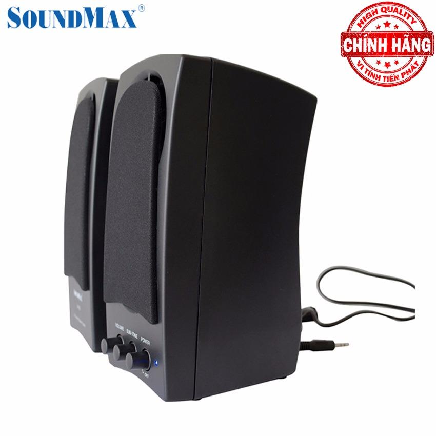 Loa máy tính Soundmax A-150 (Đen) loa 2.0 A150
