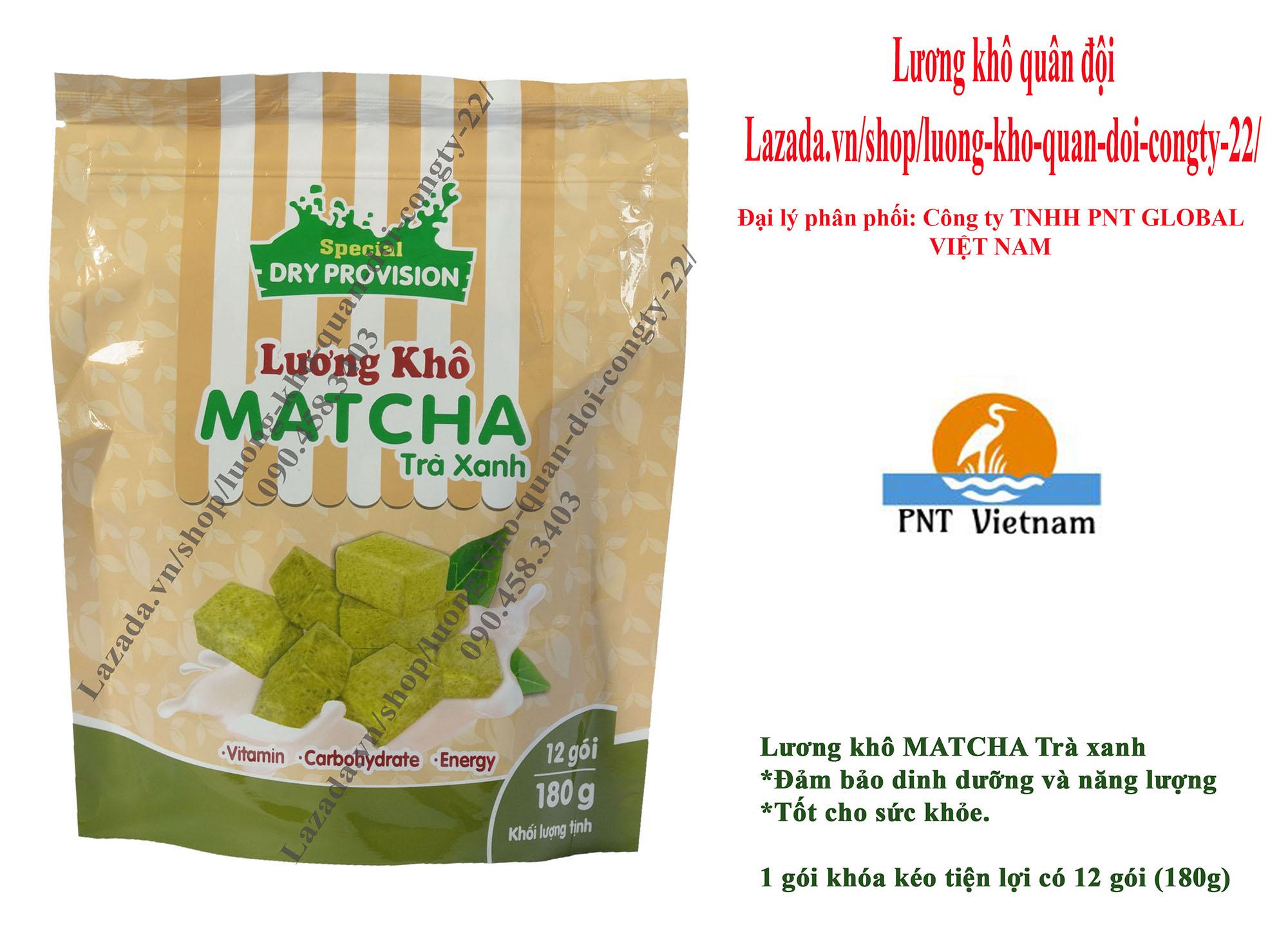 Lương khô Matcha Trà xanh (180g)