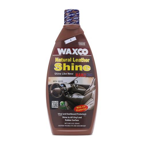 Dung dịch dưỡng ghế da waxco
