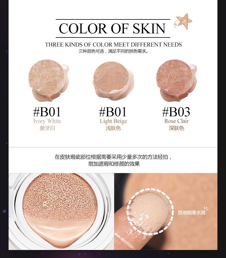 Phấn nước BB Exquisite & Delicate của Bioaqua (phiên bản mới)