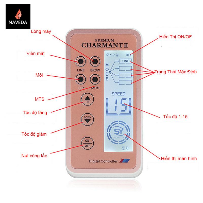 MÁY PHUN XĂM THẨM MỸ CHARMANT 2