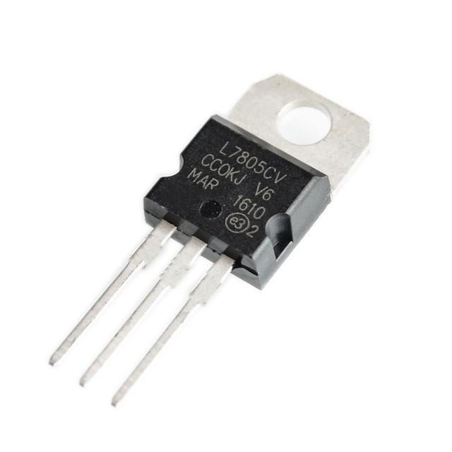 10 IC ổn áp 7805 L7805CV TO-220 5V 1.2A