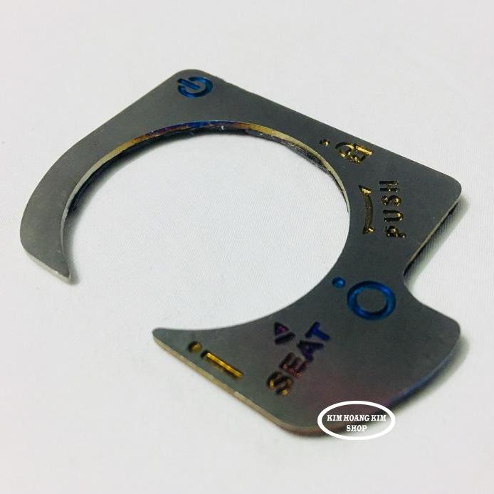 Tem dán ổ khóa Titanium dành cho Vario 2018 (Titan 100%) dày 2li