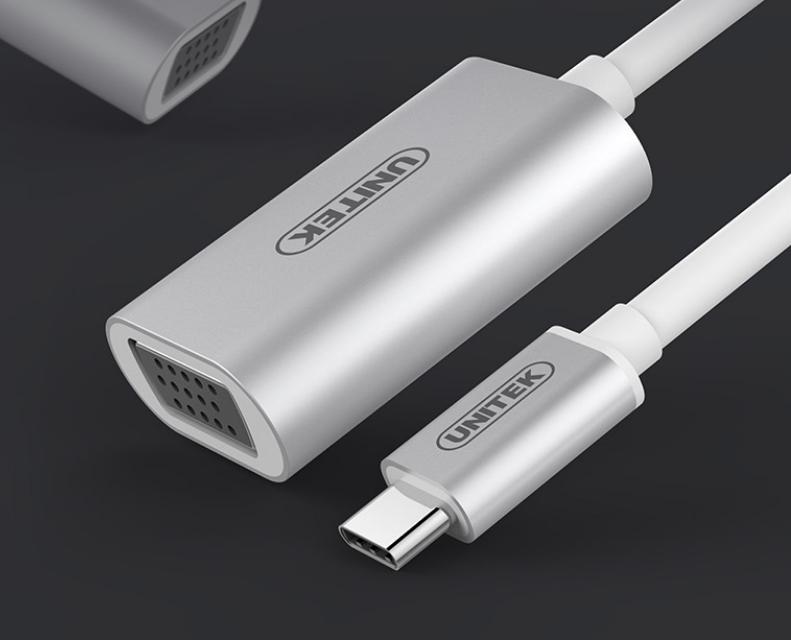 Cáp chuyển USB 3.1 Type-C sang VGA Unitek Y-6315