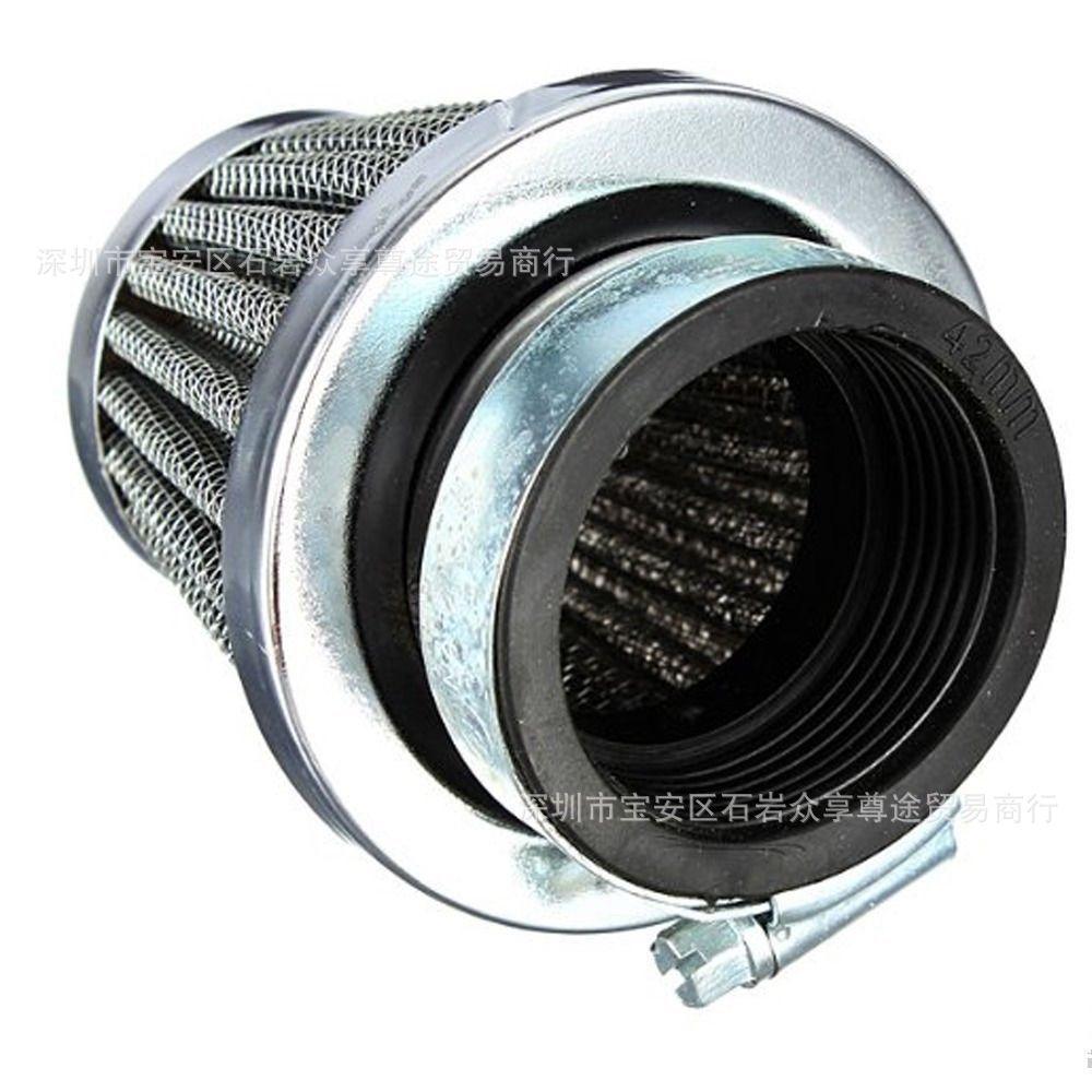 Lọc Gió Xe Máy Độ Pô Airmàu Đen 5.0 cm