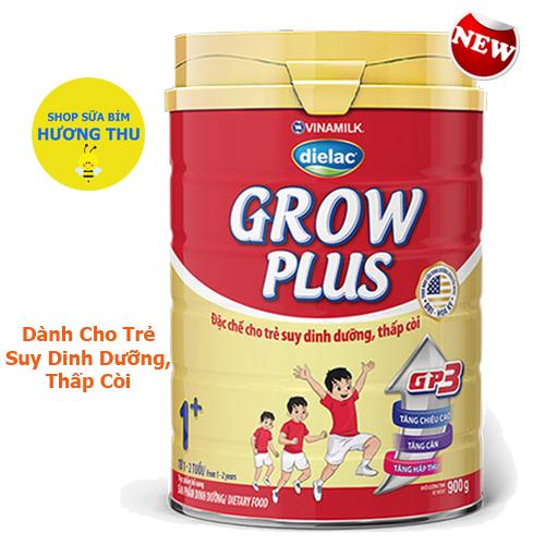 Sữa bột Vinamilk Dielac Grow Plus 1+ Lon Đỏ 900g (dành cho bé từ 1 - 2 tuổi)