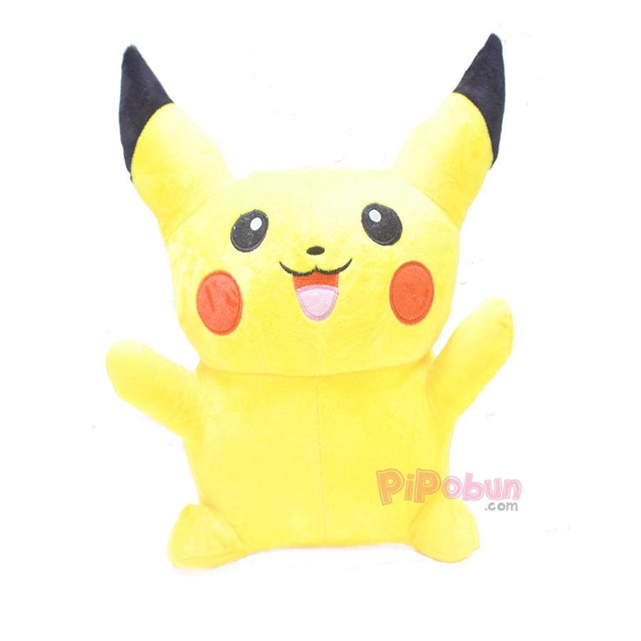 [HCM]Gấu bông Pikachu dễ thương Pipobun size 50cm (M) - HappyLive Shop