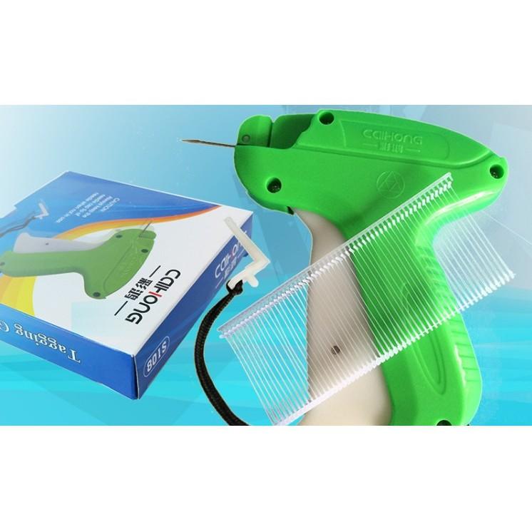 [HCM]máy gắn mác màu xanh + 5 cây kim + 1 hộp ti nhựa 25mm (5000 sợi)
