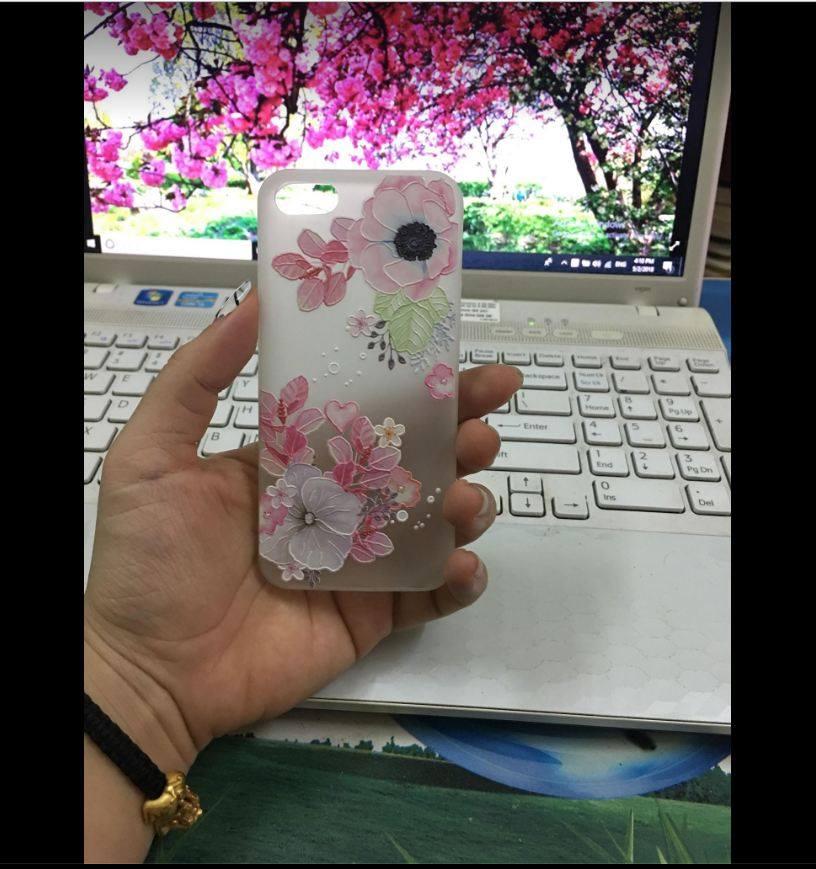 Ốp lưng dẻo thời trang in hình cho iPhone 5 5S