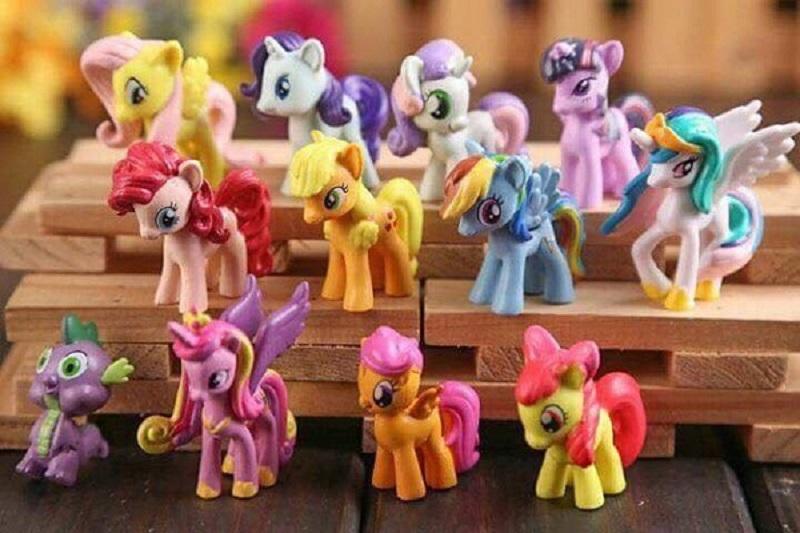 Bộ đồ chơi 12 ngựa pony