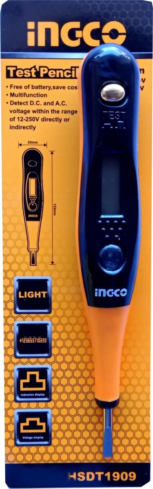133mm Bút thử điện kỹ thuật số INGCO HSDT1909