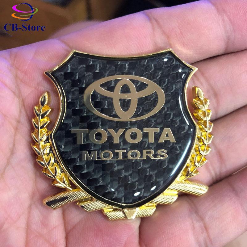 Huy hiệu bông lúa trang trí dành cho ô tô Toyota