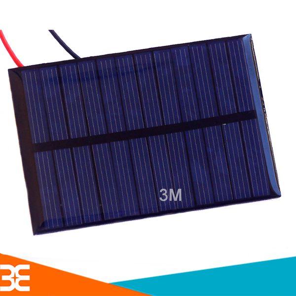 Tấm Pin Năng Lượng Mặt Trời 6V 0.6W 100mA 80x55mm