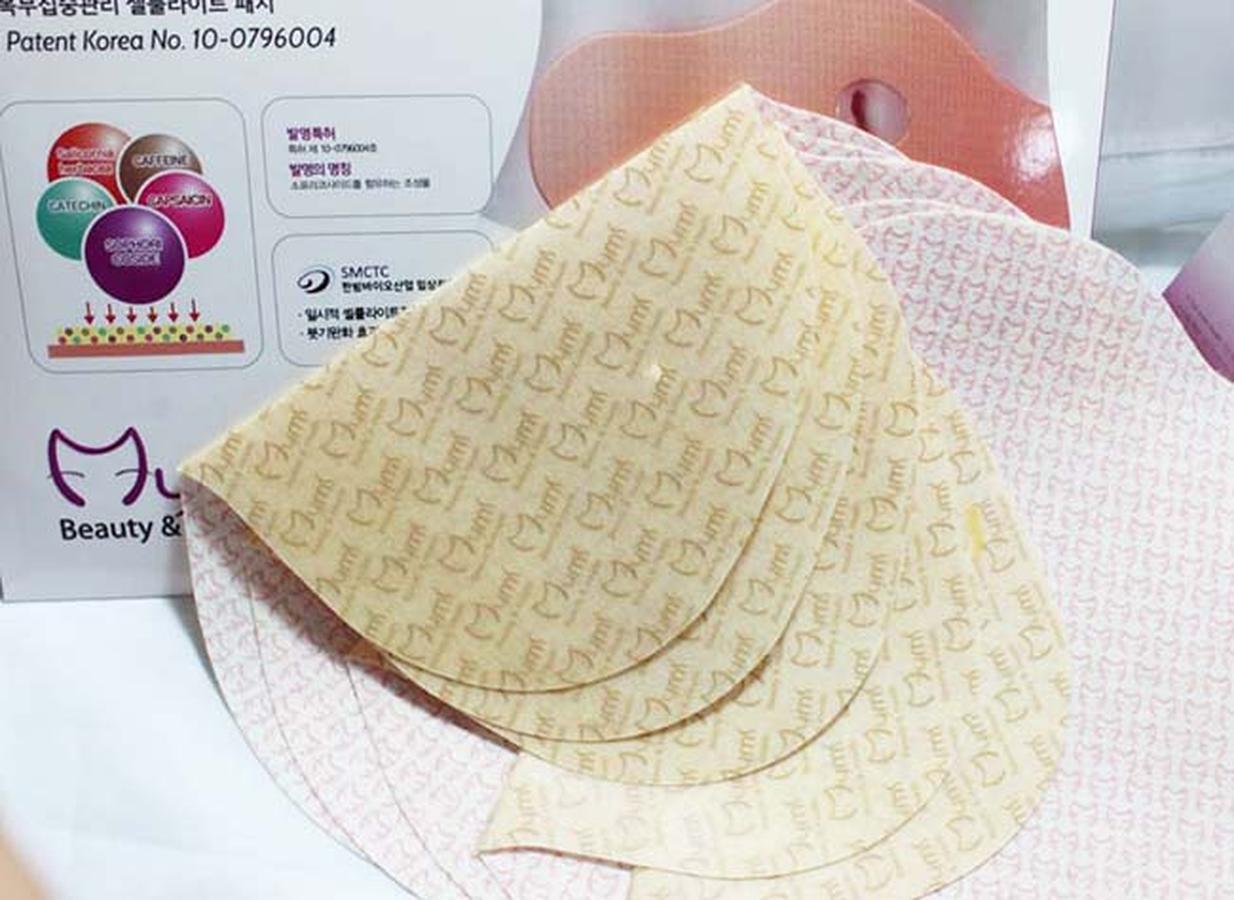 Miếng dán tan mỡ bụng Hàn Quốc MyMi Wonder Patch (Bộ 5 miếng)