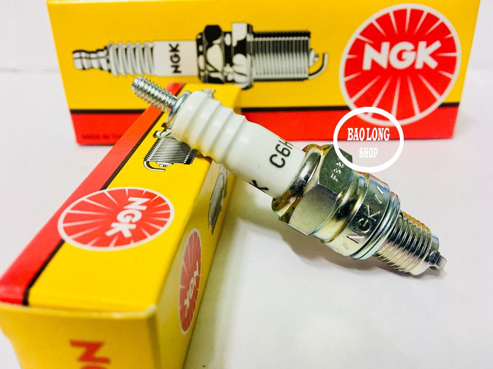 Bugi NGK C6HSA tiêu chuẩn chân ngắn